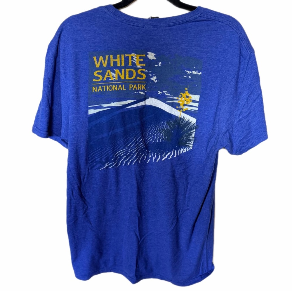 White sands national park blue tee L - Picture 2 of 5